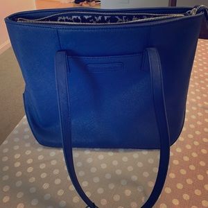 NWT Vera Bradley Saffiano Satchel in Lapis